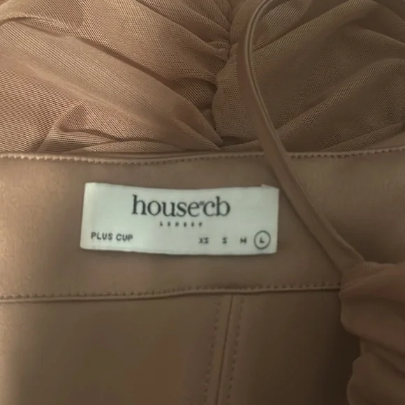 House of CB Lilian Mocha Corset Maxi Dress - Picture 6 of 6